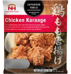 JAPANESE TABLE 닭다리살 가라아게 500g 패키지 이미지.