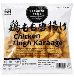 NH Foods '닭가슴살 가라아게(Chicken Breast Karaage)' 1kg 패키지 이미지.
