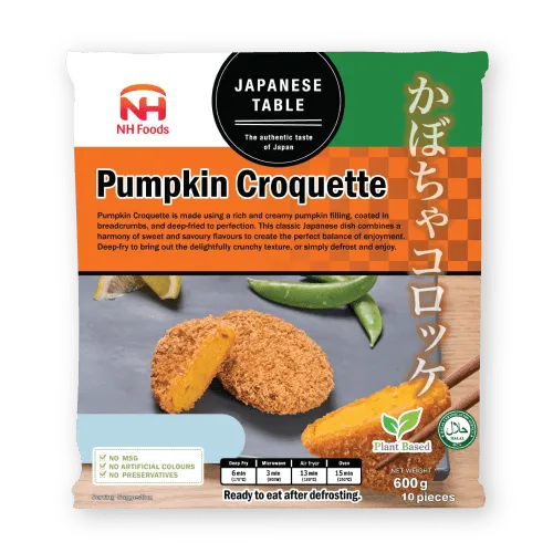 NH Foods UK pumpkin croquette package