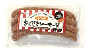 NH Foods UK 롱 타입 일본식 아라비키 포크 소시지 패키지 - Japanese Style Long Pork Sausage